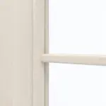 Detailansicht des Lichtausschnitts von GARANT Doppelflügeltür inkl. Zarge Authentic Perl CPL mit Lichtausschnitt LA-6 Sprosse SP10