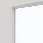 Detailansicht des Lichtausschnitts von GARANT Doppelflügeltür inkl. Zarge 0160-60 Silver Grey CPL mit Lichtausschnitt LA-7