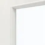 Detailansicht des Lichtausschnitts von GARANT Doppelflügeltür inkl. Zarge Authentic Bianco GCK08 mit Lichtausschnitt LA-9