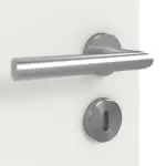 Detailansicht der Oberfläche von CLASSEN Doppelflügeltür Dynamic 3.25 Weißlack RAL 9003 inkl. Zarge