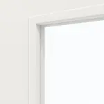 Detailansicht des Lichtausschnitts von Doppelflügeltür 4.4 Weiß RAL 9016 CPL inkl. Zarge - Classen