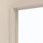 Detailansicht des Lichtausschnitts von Doppelflügeltür 4.5 Akazie hell CPL inkl. Zarge - Classen