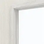 Detailansicht des Lichtausschnitts von Doppelflügeltür 4.6 Norwegische Esche CPL inkl. Zarge - Classen