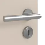 Detailansicht der Oberfläche von CLASSEN Doppelflügeltür 6.7 Kaschmir CPL inkl. Zarge