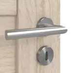 Detailansicht der Oberfläche von CLASSEN Doppelflügeltür Havana M2 Eiche Sonoma 3D Look mit Lichtausschnitt inkl. Zarge