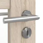 Detailansicht der Oberfläche von CLASSEN Doppelflügeltür Havana M3 Eiche Sonoma 3D Look mit Lichtausschnitt inkl. Zarge