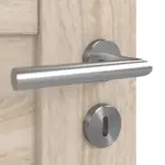 Detailansicht der Oberfläche von CLASSEN Doppelflügeltür Havana M7 Eiche Sonoma 3D Look mit Lichtausschnitt inkl. Zarge