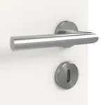 Detailansicht der Oberfläche von LEBO Doppelflügeltür Ultramatt Weiß ähnl. RAL 9016 Versio inkl. Zarge