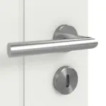 Detailansicht der Oberfläche von CLASSEN Doppelflügeltür Linea Premium M11 RAL 9003 Weißlack inkl. Zarge 