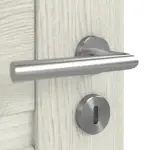 Detailansicht der Oberfläche von CLASSEN Doppelflügeltür Magnetic M1 Eiche Grau 3D Look inkl. Zarge 