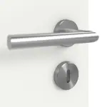 Detailansicht der Oberfläche von CLASSEN Doppelflügeltür Natura LA 1/3 Weiß Primo inkl. Zarge mit Lichausschnitt