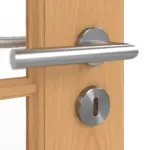 Detailansicht der Oberfläche von CLASSEN Doppelflügeltür Natura LA 3/3 Buche Primo inkl. Zarge mit Lichausschnitt