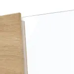 Detailansicht des Lichtausschnitts von Rail 2 ProLine Duradecor Wildeiche quer Doppelflügeltür inkl. Zarge - Hörmann