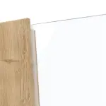 Detailansicht des Lichtausschnitts von Sueno 2 Concept Durat Asteiche Doppelflügeltür inkl. Zarge - Huga