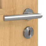 Detailansicht der Oberfläche von CLASSEN Doppelflügeltür Tetyda M2 Eiche geölt 3D Look mit Lichtausschnitt inkl. Zarge