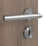 Detailansicht der Oberfläche von CLASSEN Doppelflügeltür Tetyda M5 Esche Graphit Iridium inkl. Zarge 