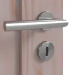 Detailansicht der Oberfläche von Doppelflügeltür TM-10 Fichte astarm Massivholz mit Zarge