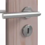 Detailansicht der Oberfläche von Doppelflügeltür TM-16 Fichte astarm Massivholz mit Zarge