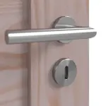 Detailansicht der Oberfläche von Doppelflügeltür TM-31 Fichte astarm Massivholz mit Zarge