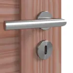 Detailansicht der Oberfläche von Doppelflügeltür TM-31 Lärche Massivholz mit Zarge