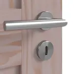 Detailansicht der Oberfläche von Doppelflügeltür TM-7 Fichte astarm Massivholz mit Zarge