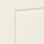 Detailansicht der Fräsung von Typ 16-05 Weißlack Doppelflügeltür inkl. Zarge - Kilsgaard