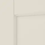 Detailansicht der Fräsung von Typ 18-04 N Weißlack Doppelflügeltür inkl. Zarge - Kilsgaard