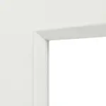 Detailansicht des Lichtausschnitts von Typ 43-LA TopWeiß Lamikor Doppelflügeltür inkl. Zarge - Kilsgaard