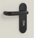 Detailansicht der Oberfläche von TECKENTRUP Komplettset 2-flg. Stahl Mehrzwecktür dw 42-2 inkl. Blockzarge