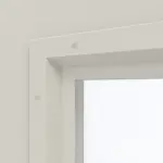 Detailansicht des Lichtausschnitts von Außentür-Set Stahl Mehrzwecktür STU/STS MZ-1 mit LA-B3 inkl. 2-schaliger Umfassungszarge - Hörmann