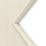 Detailansicht des Lichtausschnitts von Lärche lasiert LA 6 Raute Basic Durat Innentür - Huga