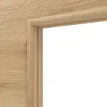 Detailansicht des Lichtausschnitts von Asteiche quer LA 8 Basic Durat Innentür - Huga