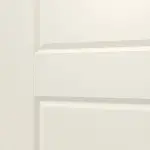 Detailansicht der Fräsung von Weißlack-Innentür Country 20 LA SP - Lebo