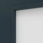 Detailansicht des Lichtausschnitts von Titangrau A 416 Typ LA-1B bandseitig PortaLit Zimmertür - Westag