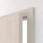 Geöffnete Detailansicht von HUGA Innentür-Set Eiche lasiert Basic Durat stumpfeinschlagend mit Zarge und Drücker