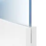 Detailansicht des Lichtausschnitts von Esche Weiß Pore Es 242 Portalit Innentür View Typ 2209 - Westag