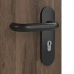 Detailansicht der Oberfläche von HÖRMANN Rauchschutztür Alpineiche Duradecor ProLine 