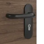 Detailansicht der Oberfläche von HÖRMANN Rauchschutztür Alpineiche quer Duradecor ProLine 