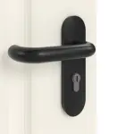 Detailansicht der Oberfläche von GARANT Rauchschutztür Como CK2 Weißlack 