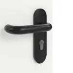 Detailansicht der Oberfläche von GARANT Rauchschutztür Corona 730 Quer Authentic Bianco CePaL