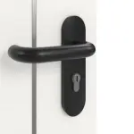 Detailansicht der Oberfläche von GARANT Rauchschutztür Corona 750 Quer Authentic Bianco CePaL