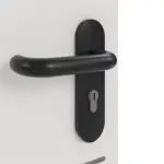 Detailansicht der Oberfläche von GARANT Rauchschutztür Corona 832 Silver Grey CePaL