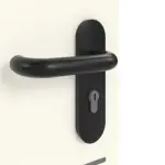 Detailansicht der Oberfläche von GARANT Rauchschutztür Corona 832 Snow White CePaL