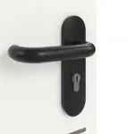 Detailansicht der Oberfläche von GARANT Rauchschutztür Corona 832 Authentic Bianco CePaL