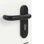 Detailansicht der Oberfläche von GARANT Rauchschutztür Corona 832 Weißlack 9016 CePaL