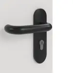 Detailansicht der Oberfläche von GARANT Rauchschutztür Corona 834 Silver Grey CePaL