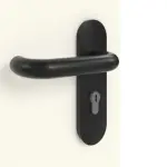 Detailansicht der Oberfläche von GARANT Rauchschutztür Corona 834 Snow White CePaL