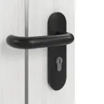 Detailansicht der Oberfläche von GARANT Rauchschutztür Corona 850 Authentic Grigio CePaL