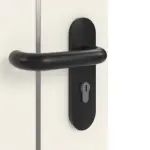 Detailansicht der Oberfläche von GARANT Rauchschutztür Corona 850 Weißlack 9010 CePaL