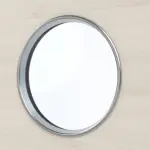 Detailansicht des Lichtausschnitts von GARANT Rauchschutztür Quer Authentic Perl GCK08 mit Lichtausschnitt LA-12